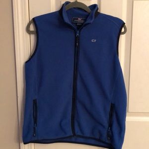 Polyester zip up vest